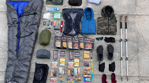 3 Day Fastpack Gear Loadout
