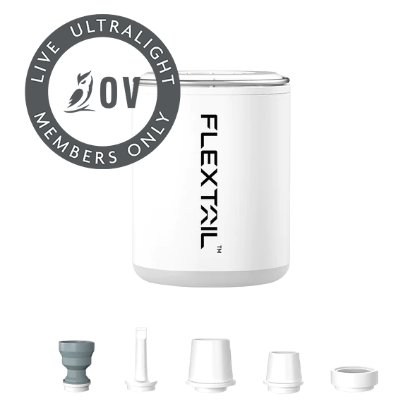FLEXTAIL TINY PUMP 2X-Ultimate 3-in-1 Outdoor PUMP and Camping Lamp White