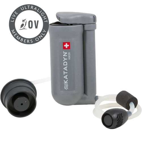 Katadyn Hiker Water Filter Dark Gray