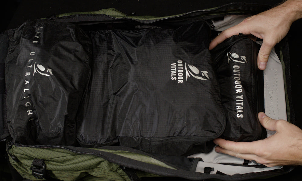 Ultralight Zippered Dopp / DItty Bag
