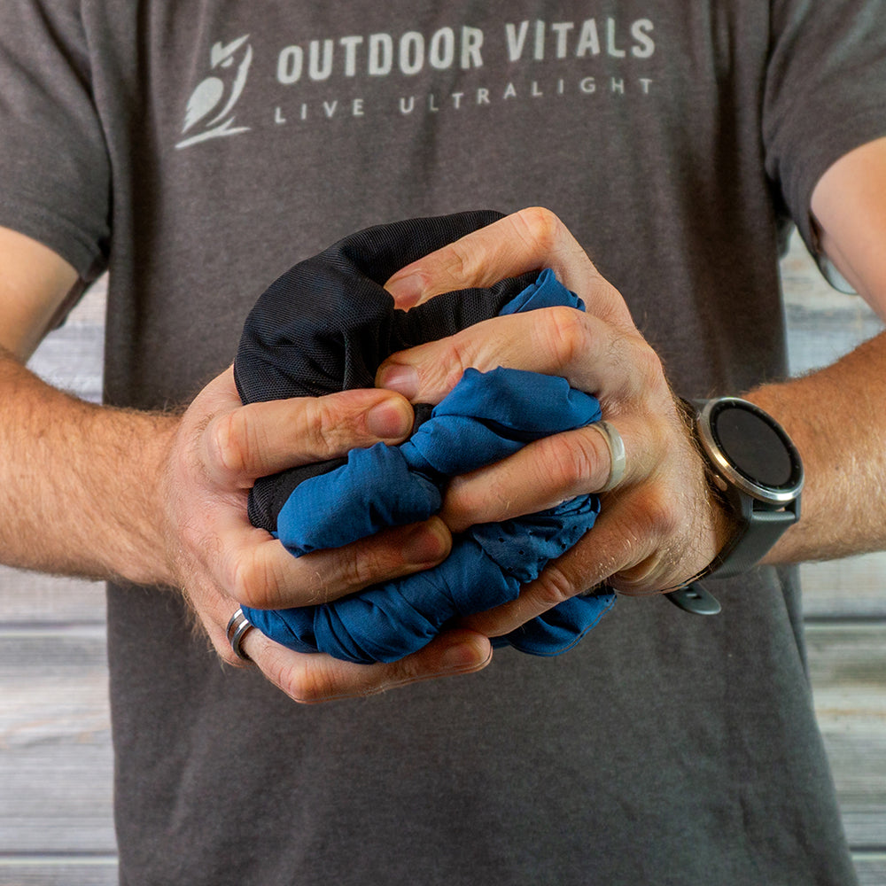 close view of Ventus Active Hoodie compressed size