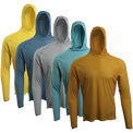 5 different Altitude Sun Hoodie colors lined up, overlapping.