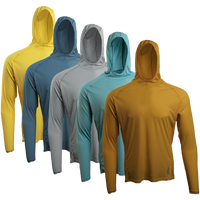 5 different Altitude Sun Hoodie colors lined up, overlapping.