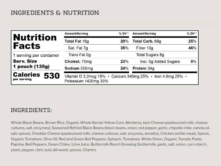 Packit Gourmet Meals