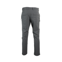 rear view of men's gray hiking pants
