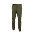 close front view of green hiking pants for men