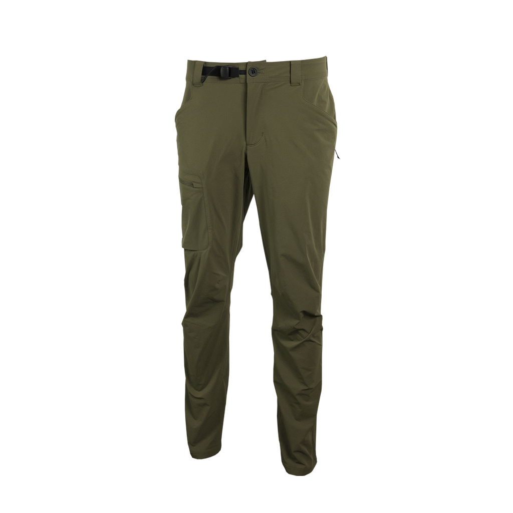 close front view of hiking pants for men