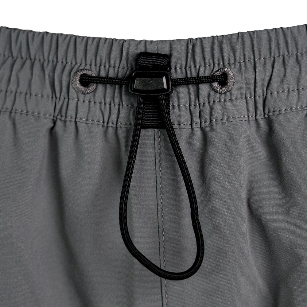 close view of elastic hem & cinch cord adjuster on Skyline Joggers