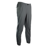 front view of men's gray hiking joggers