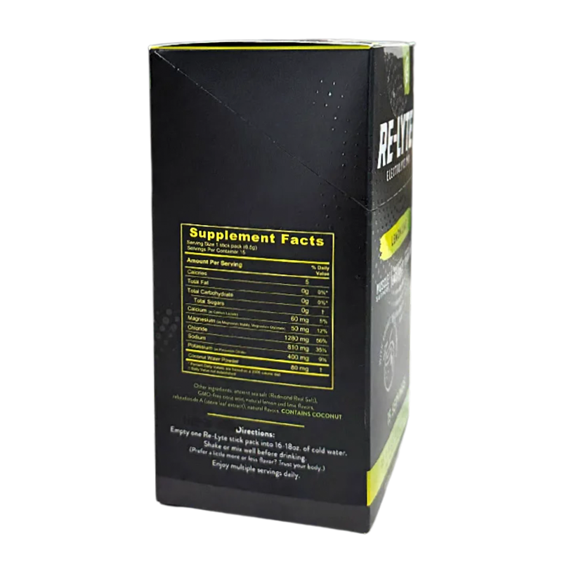 Redmond Re-Lyte Hydration Electrolyte Stick Packs