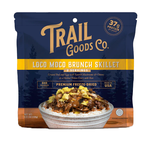 Trail Goods Co. Freeze-Dried Meals