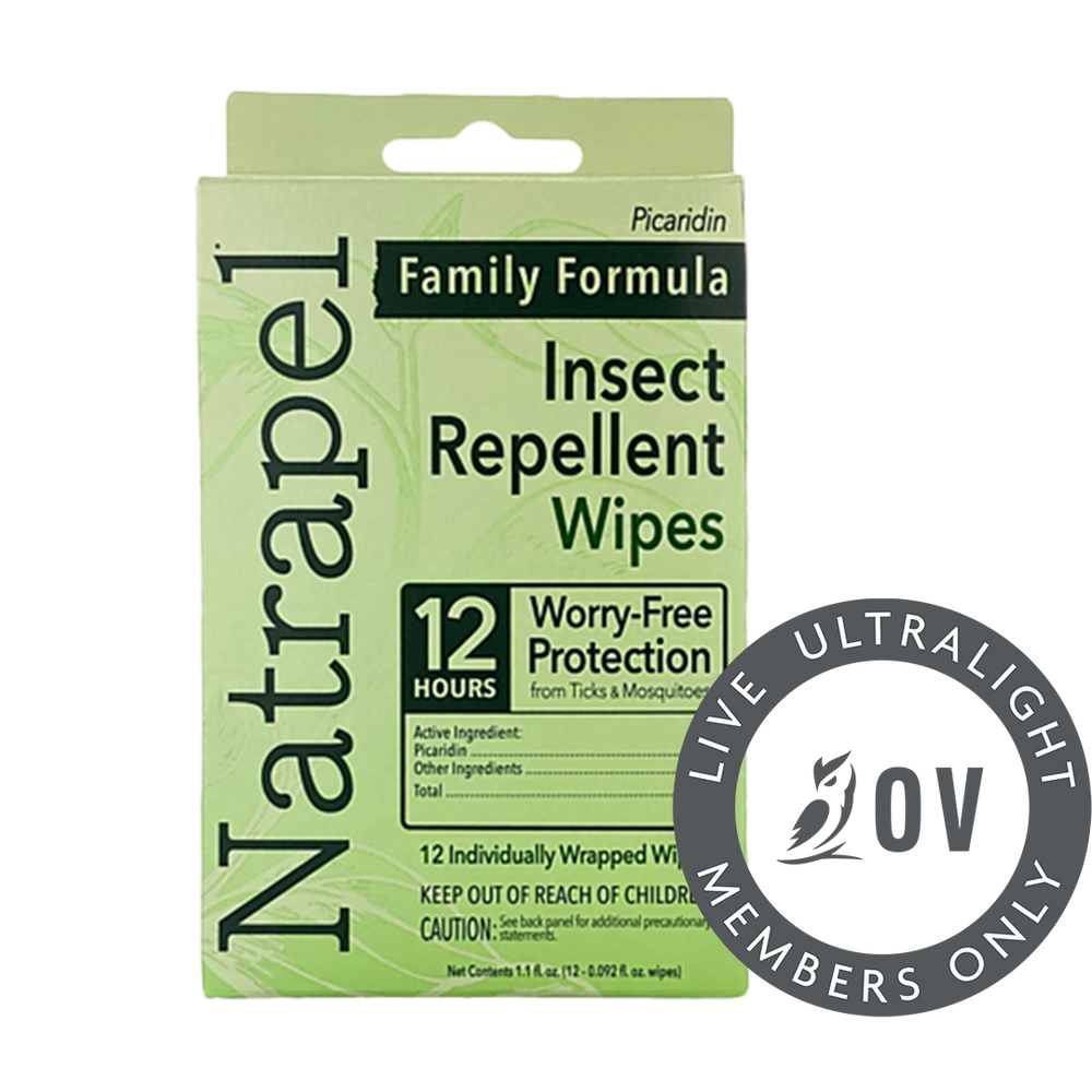 Natrapel Insect Repellent Wipes (with Picaridin)