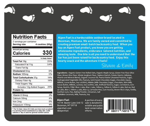 Angry Pika (formerly Alpen Fuel) Trail Cookies