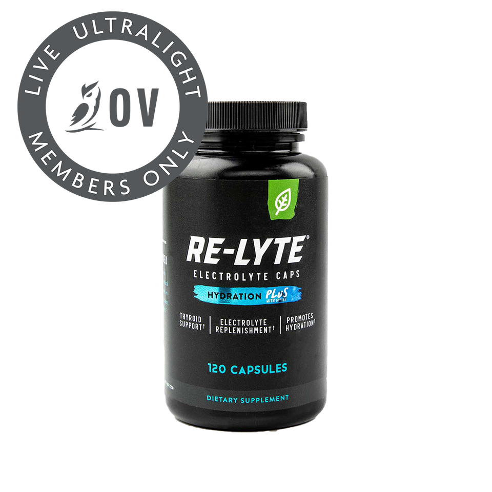 Redmond Re-Lyte Hydration Support Plus Caps – OutdoorVitals
