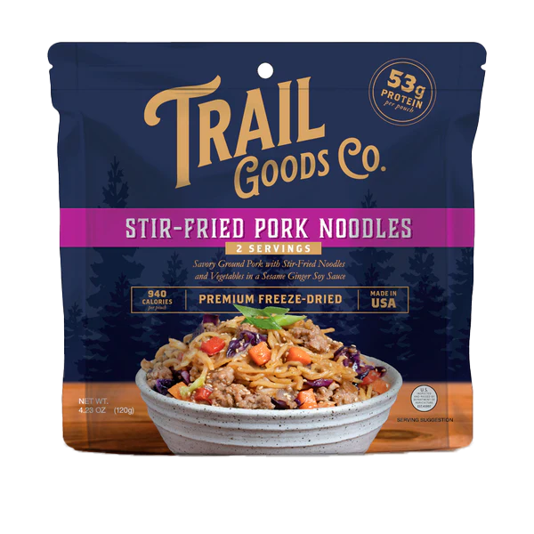 Trail Goods Co. Freeze-Dried Meals