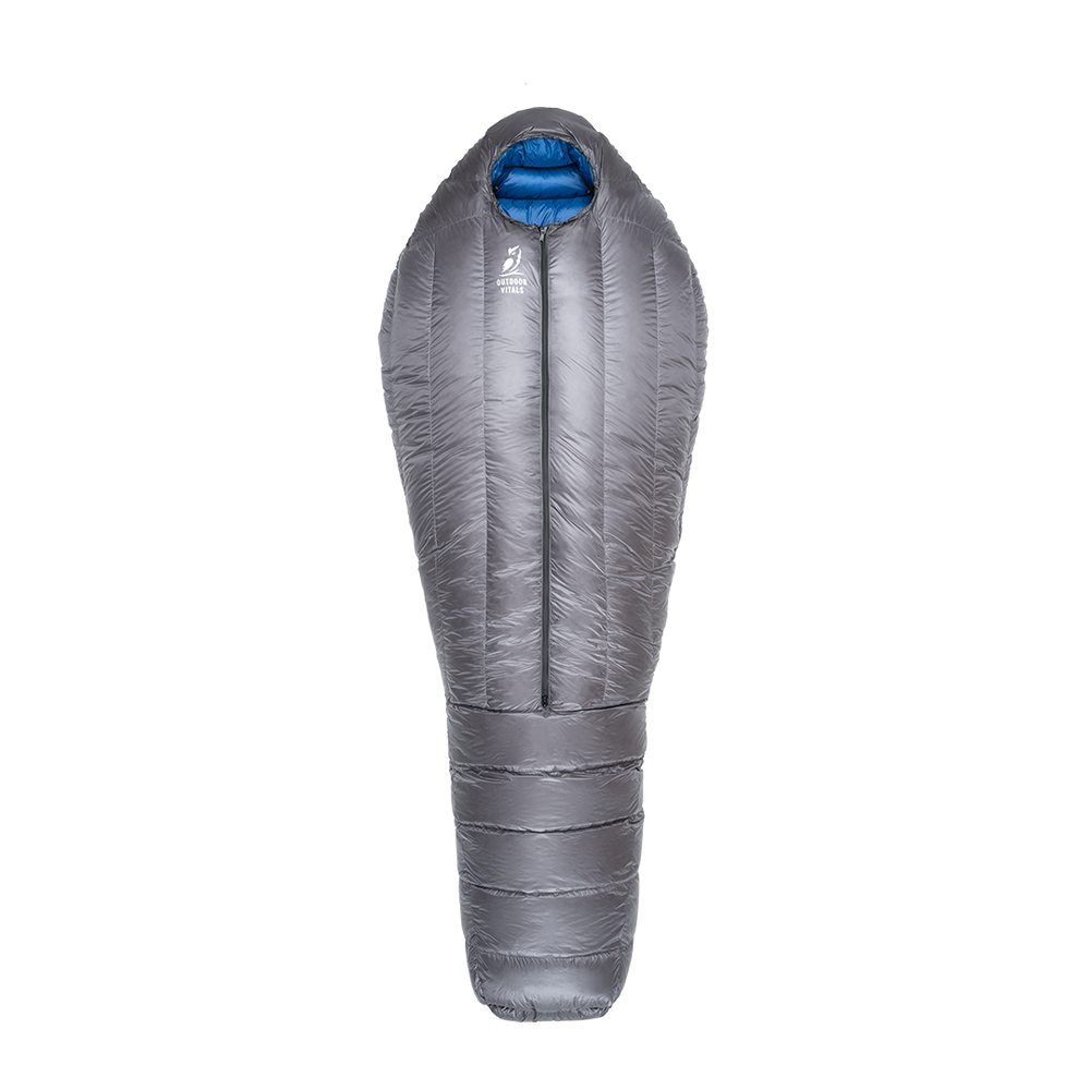 front view of 15 degree down sleeping bag