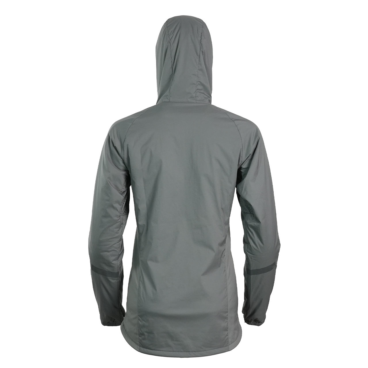 Women's gray Ventus Active Hoodie rear view