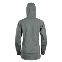 Women's gray Ventus Active Hoodie rear view