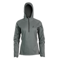 Women's gray Ventus Active Hoodie front view