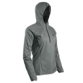 Women's gray Ventus Active Hoodie slightly turned right