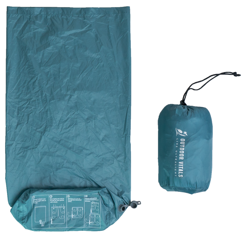 Outdoor Vitals Ultralight Insulated Sleeping Pad - Warm, Compact
