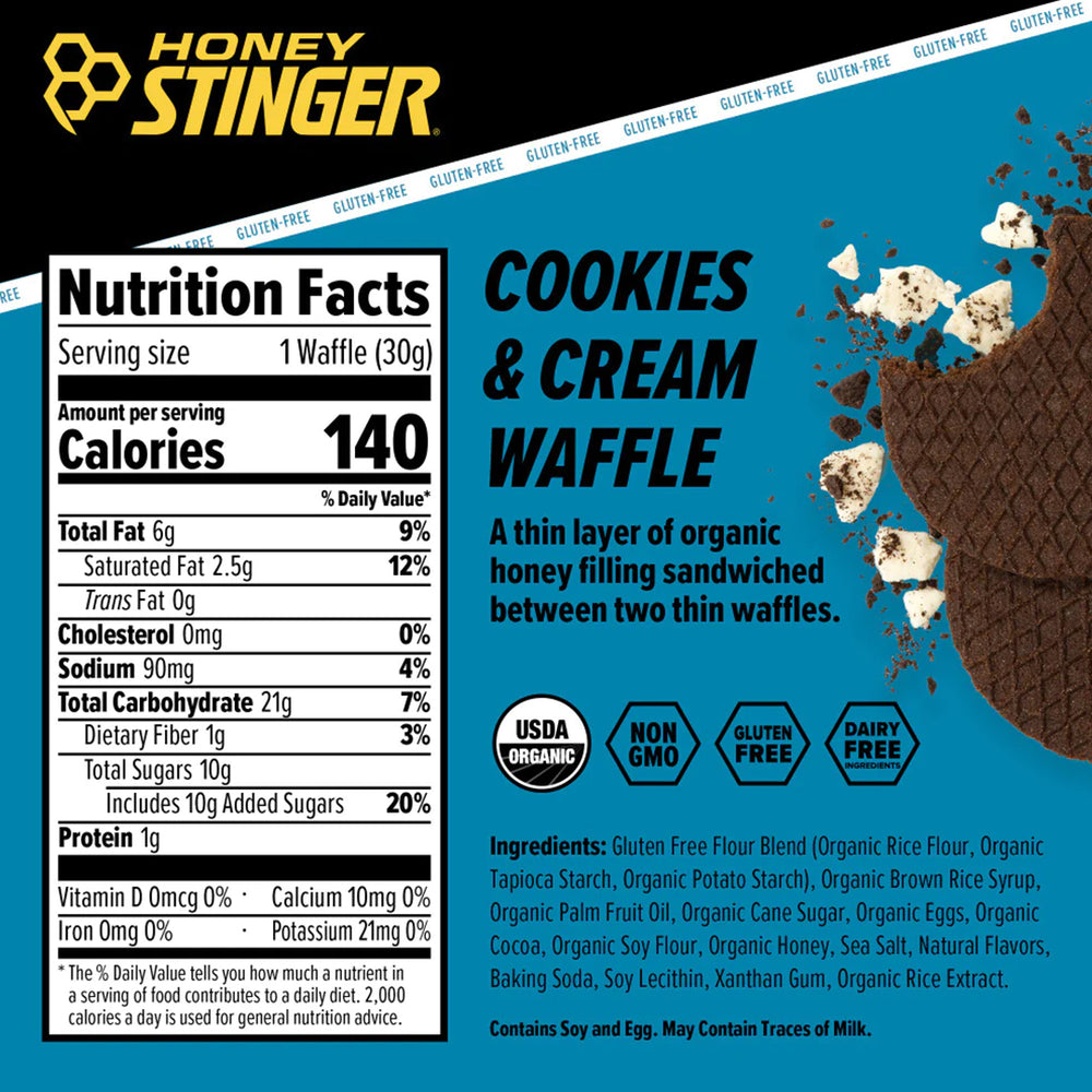 Honey Stinger Waffles GLUTEN FREE