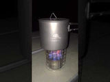 TOAKS Titanium Siphon Alcohol Stove