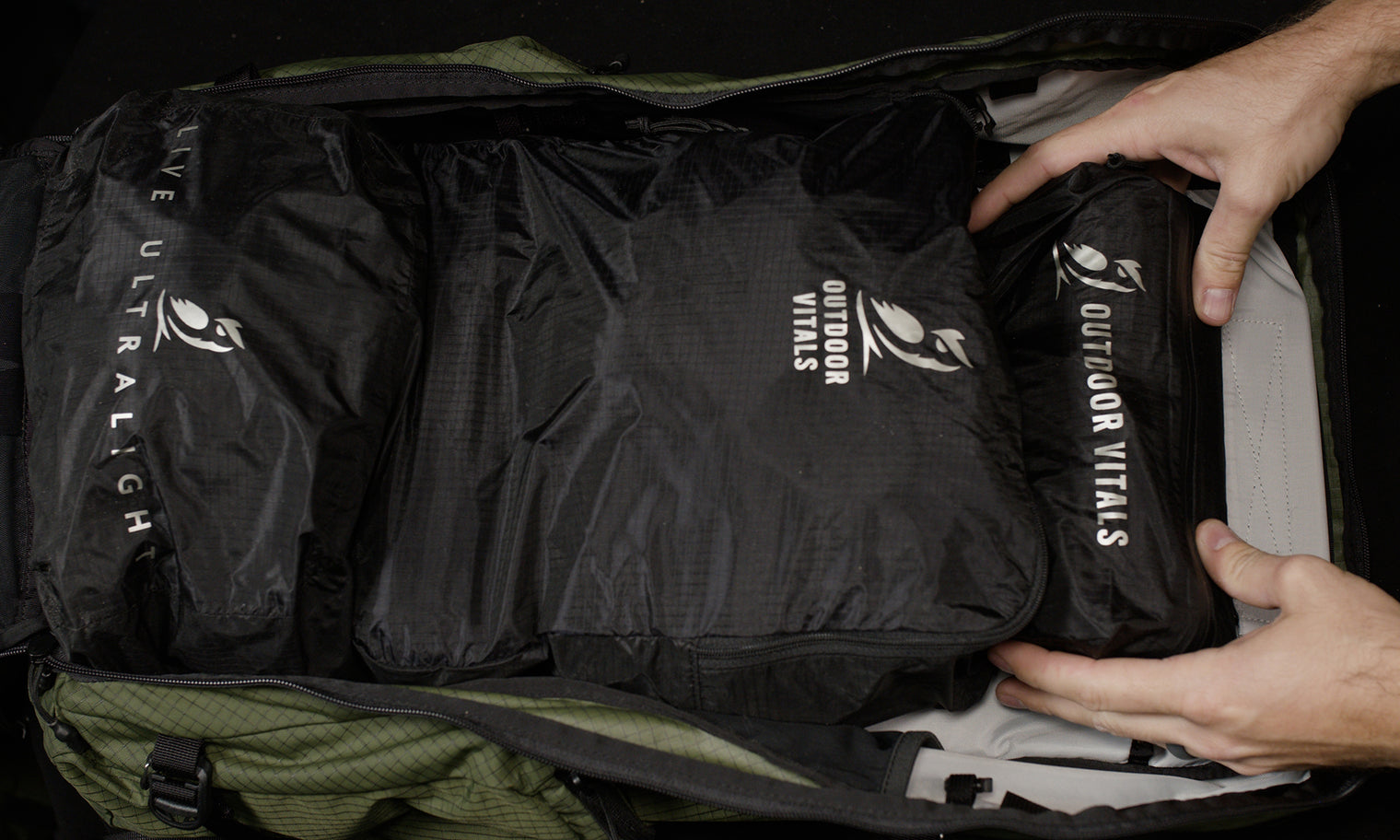 Ultralight Zippered Dopp / DItty Bag