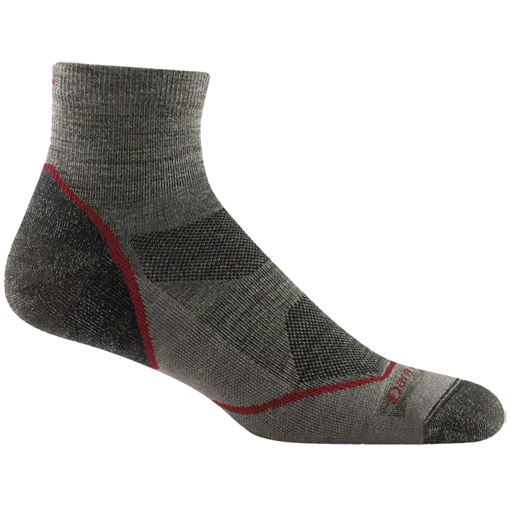 Men's Darn Tough Light Hiker 1/4 Lightweight Hiking Socks