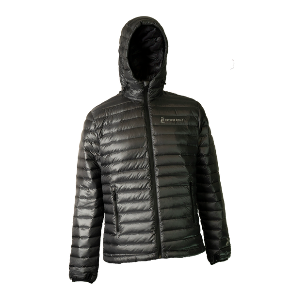 Columbia men's titanium outdry down hooded puffer jacket on sale