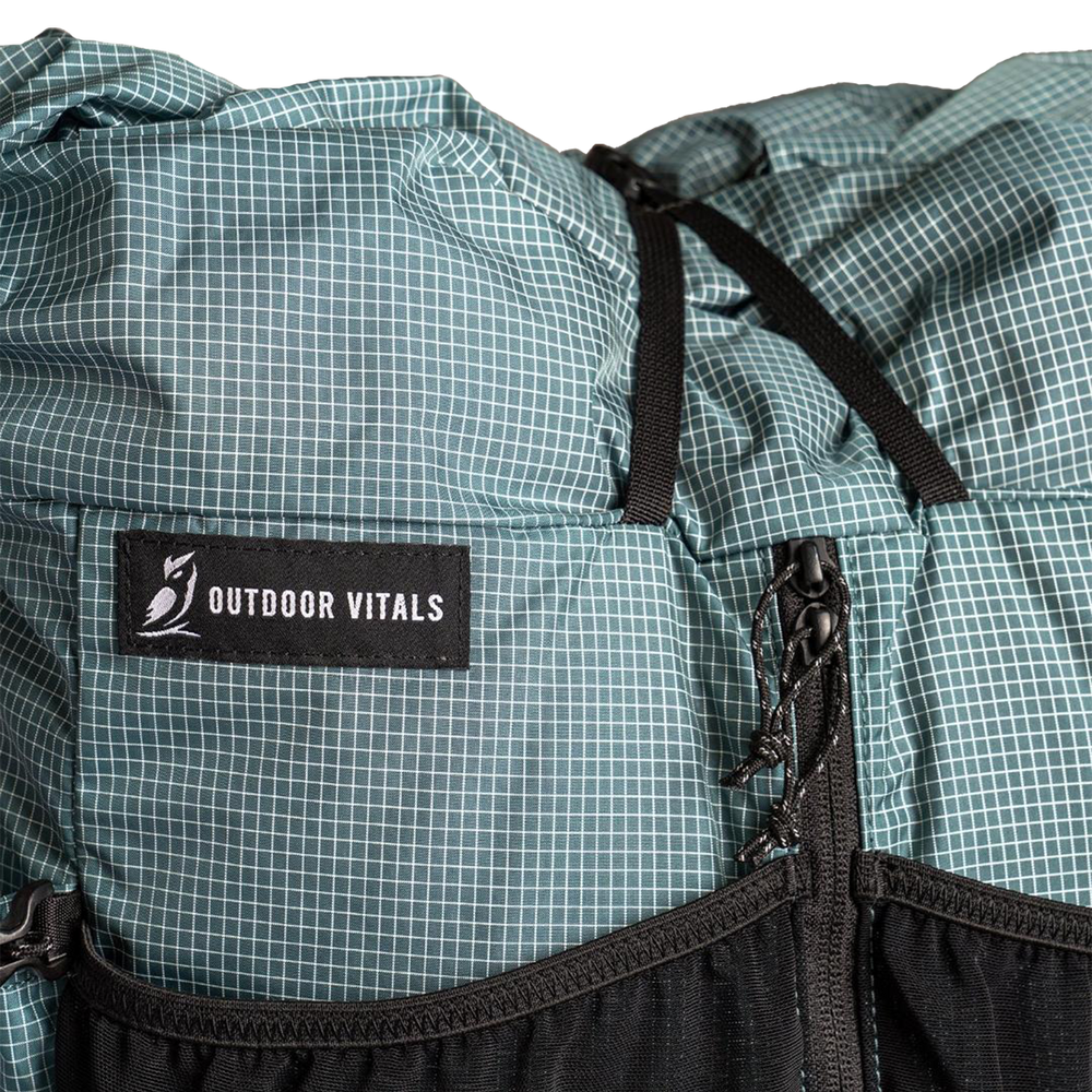 Shadowlight Ultralight Backpack with visible logo on the pack for brand identification