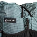 Shadowlight Ultralight Backpack with visible logo on the pack for brand identification