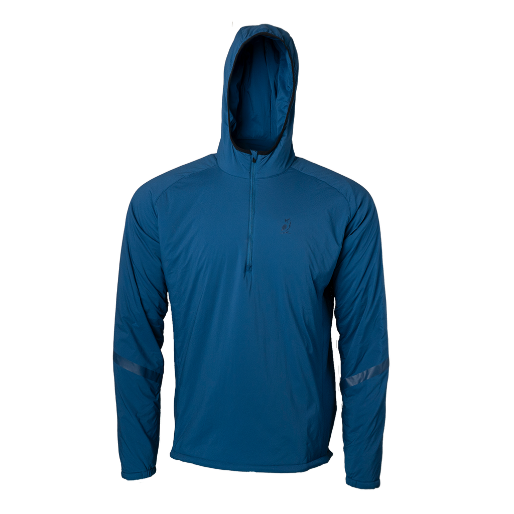 Blue jacket online with hoodie