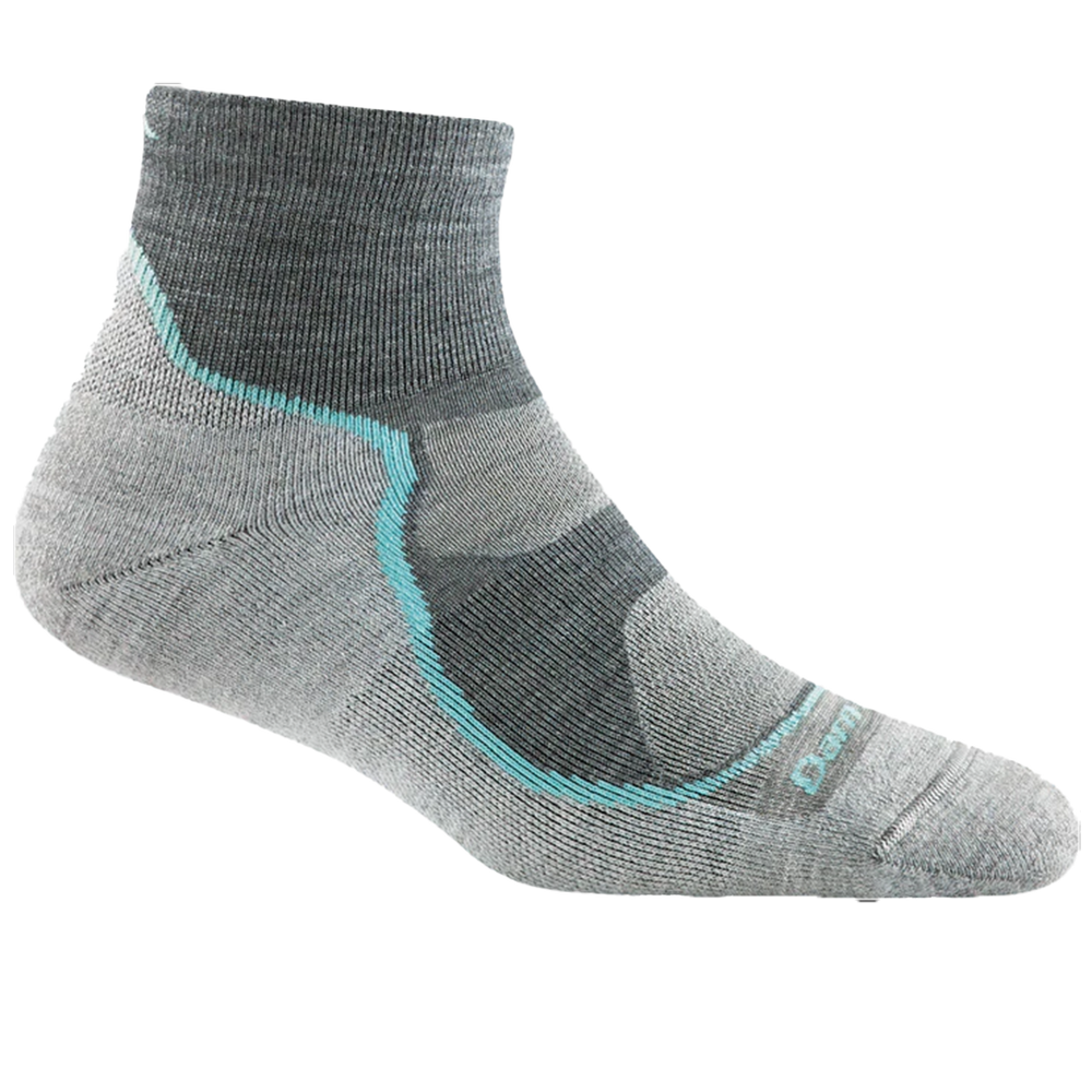 Women's Darn Tough Light Hiker 1/4 Lightweight Hiking Socks